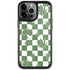 Marijuana Green Checkered iPhone Cases