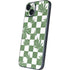 Marijuana Green Checkered iPhone Skins