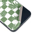 Marijuana Green Checkered iPhone 15 Skin