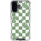 Marijuana Green Checkered iPhone 16 Clear Case