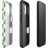 Marijuana Green Checkered iPhone 16 Impact Case