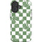 Marijuana Green Checkered iPhone 16 Plus Magsafe Impact Case