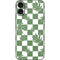 Marijuana Green Checkered iPhone 16 Plus Skin
