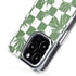 Marijuana Green Checkered iPhone 16 Pro MagSafe Case