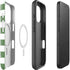 Marijuana Green Checkered iPhone 16 Pro Magsafe Impact Case