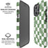 Marijuana Green Checkered iPhone 16 Pro Magsafe Impact Case