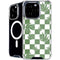 Marijuana Green Checkered iPhone 16 Pro Max MagSafe Case