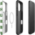 Marijuana Green Checkered iPhone 16 Pro Max Magsafe Impact Case