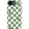 Marijuana Green Checkered iPhone 16e Impact Case