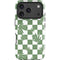 Marijuana Green Checkered iPhone 18 Pro Impact Case