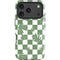 Marijuana Green Checkered iPhone 18 Pro Max Impact Case