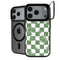 Marijuana Green Checkered iPhone 18 Pro Max Kickstand Case