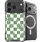 Marijuana Green Checkered iPhone 18 Pro Max MagSafe Case