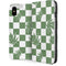 Marijuana Green Checkered iPhone 8 Folio Case