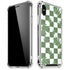 Marijuana Green Checkered iPhone X/XS Clear Case