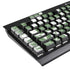 Marijuana Green Checkered K95 RGB PLATINUM Mechanical Gaming Keyboard Skin