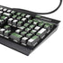Marijuana Green Checkered K95 RGB PLATINUM Mechanical Gaming Keyboard Skin