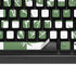 Marijuana Green Checkered K95 RGB PLATINUM Mechanical Gaming Keyboard Skin