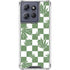 Marijuana Green Checkered Moto G 5G (2025) Clear Case