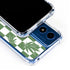 Marijuana Green Checkered Moto G Play 4G (2024) Clear Case