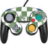 Marijuana Green Checkered Nintendo Skins