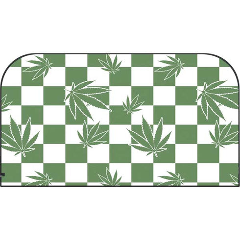 Marijuana Green Checkered Nintendo Switch 2 (2025) with Joy-Con Skin