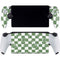 Marijuana Green Checkered PlayStation Portal Remote Player Skin