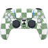Marijuana Green Checkered PlayStation PS5 Skins