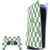 Marijuana Green Checkered PlayStation PS5 Skins