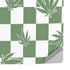 Marijuana Green Checkered PS5 Pro Console Skin