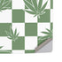 Marijuana Green Checkered PS5 Pro Disk Console Skin
