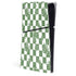 Marijuana Green Checkered PS5 Slim Digital Edition Console Skin