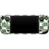 Marijuana Green Checkered Steam Deck Handheld Gaming Computer Skin