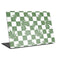 Marijuana Green Checkered Laptop Skins