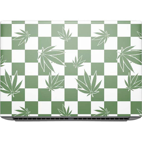 Marijuana Green Checkered HP ZBook Fury 16 G10 Skin