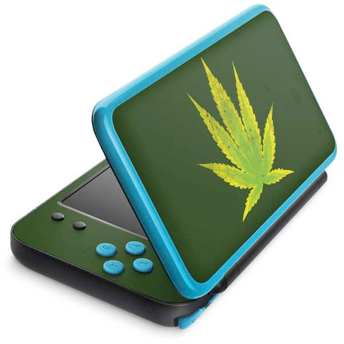 Marijuana Leaf Light Green Nintendo Skins