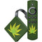 Marijuana Leaf Light Green Amazon Fire TV Skin