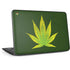 Marijuana Leaf Light Green HP Chromebook Skin