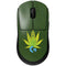Marijuana Leaf Light Green G Pro Wireless Gaming Mouse Skin