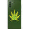 Marijuana Leaf Light Green Galaxy Note 10 Plus Skin