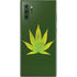 Marijuana Leaf Light Green Galaxy Note 10 Plus Skin