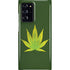 Marijuana Leaf Light Green Galaxy Cases