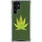 Marijuana Leaf Light Green Galaxy S23 Ultra Clear Case