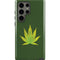 Marijuana Leaf Light Green Galaxy S23 Ultra Pro Case