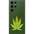 Marijuana Leaf Light Green Galaxy Skins
