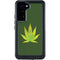 Marijuana Leaf Light Green Galaxy S24 Plus Waterproof Case
