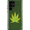 Marijuana Leaf Light Green Galaxy S25 Ultra Impact Case