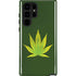 Marijuana Leaf Light Green Galaxy S25 Ultra Impact Case
