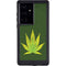 Marijuana Leaf Light Green Galaxy S24 Ultra Waterproof Case