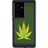 Marijuana Leaf Light Green Galaxy S24 Ultra Waterproof Case